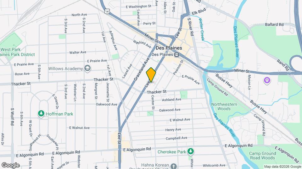 850 Lexington Cir W Map and Location Details