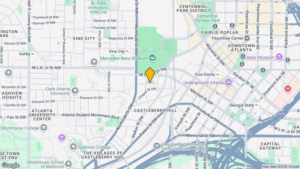 436 Markham St SW Map and Location Details