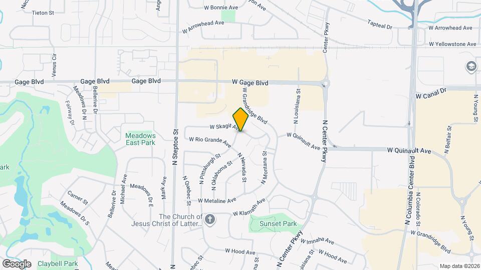 8731 W Skagit Ave Map and Location Details