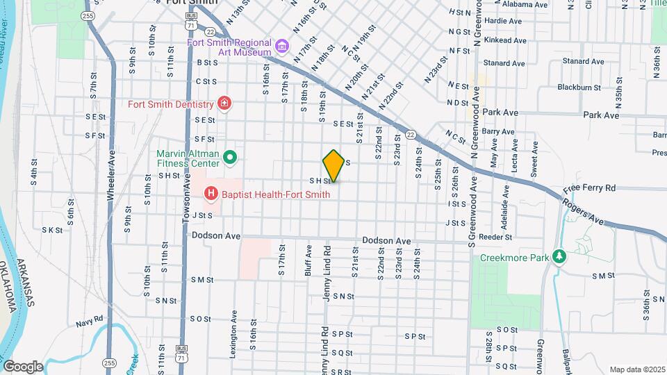 904 S 20th St Mapa y Detalles de la Ubicación