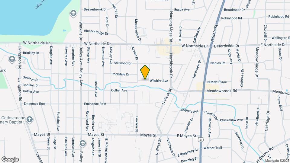 411 Wilshire Ave Map and Location Details