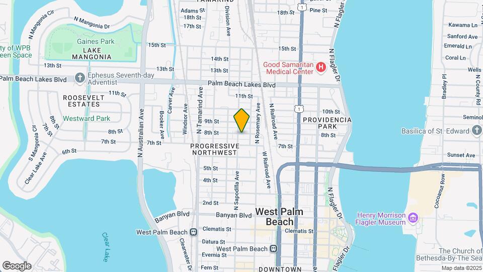 632 8th St Map and Location Details