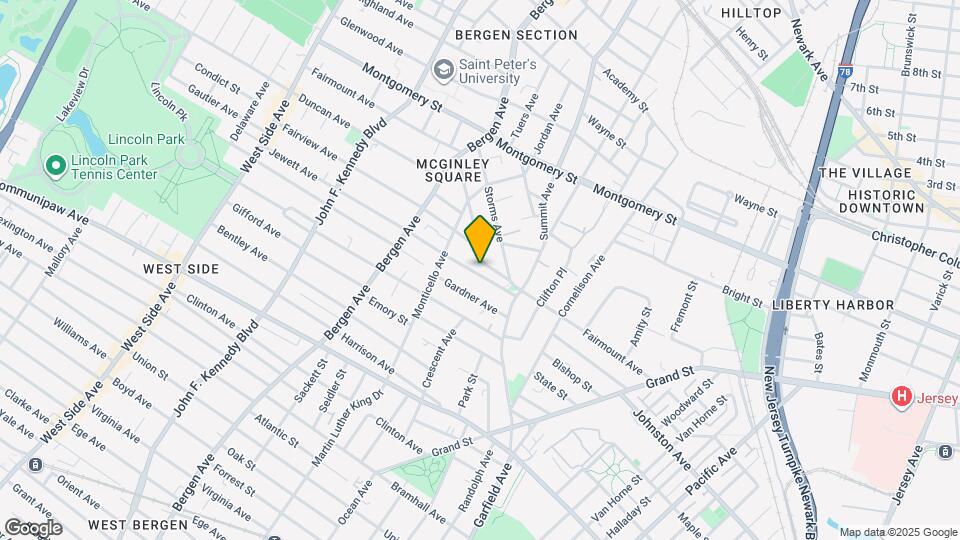 36 Jewett Ave Map and Location Details