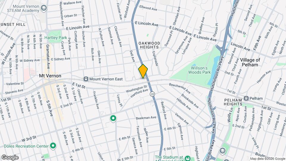 52 Claremont Pl Mapa y Detalles de la Ubicación