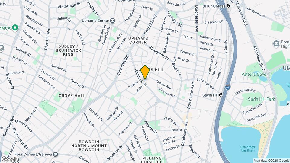 96 Hancock St, Unit Apt 2 Mapa y Detalles de la Ubicación