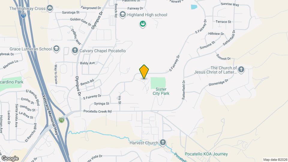 2128 Marigold St Map and Location Details