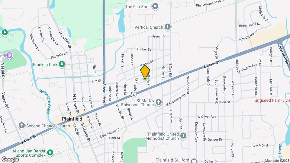 134 Duffey St Map and Location Details