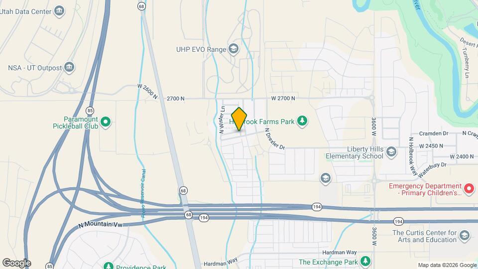4403 W Glendon Dr Map and Location Details