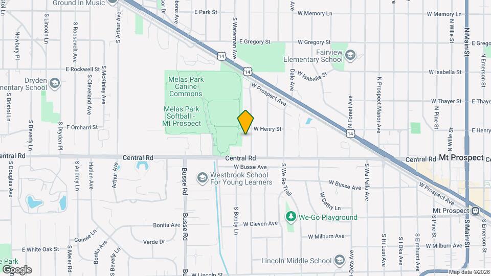 16 N Kenilworth Ave Map and Location Details