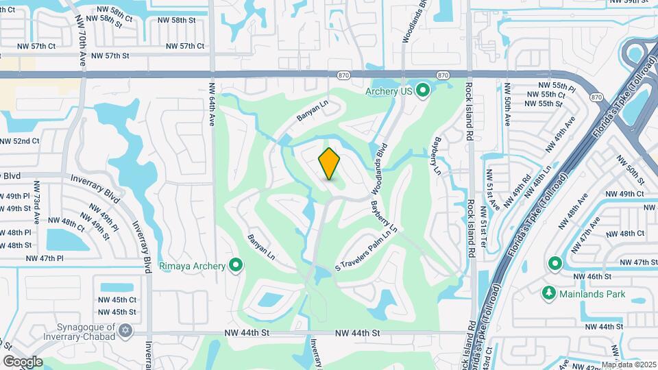 5100 Yellow Pine Ln Map and Location Details
