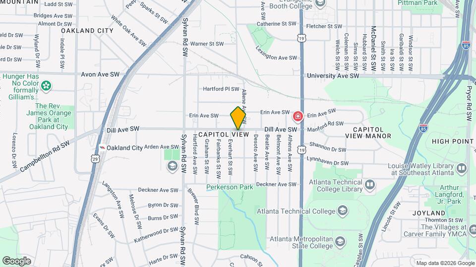 782 Dill Ave SW Map and Location Details