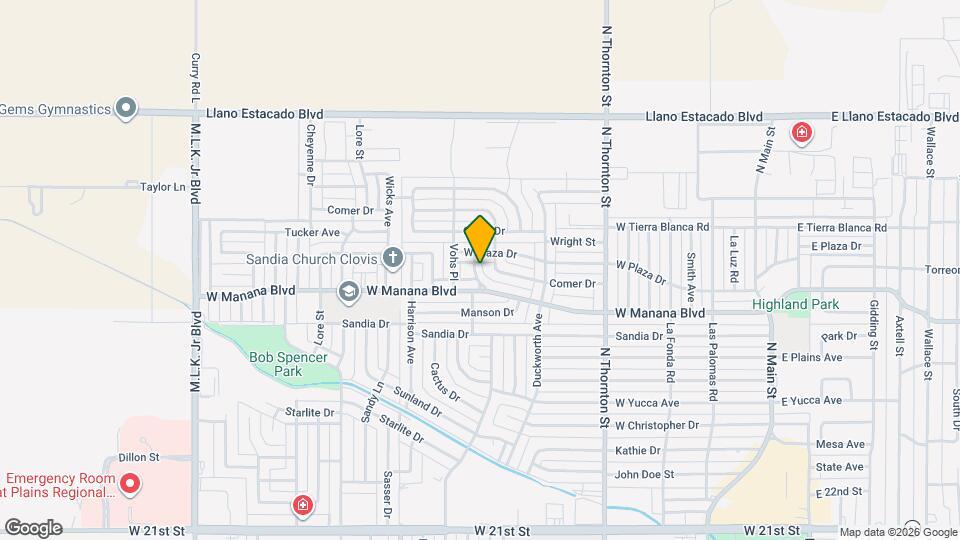 2909 Hockenhull Ave Mapa y Detalles de la Ubicación