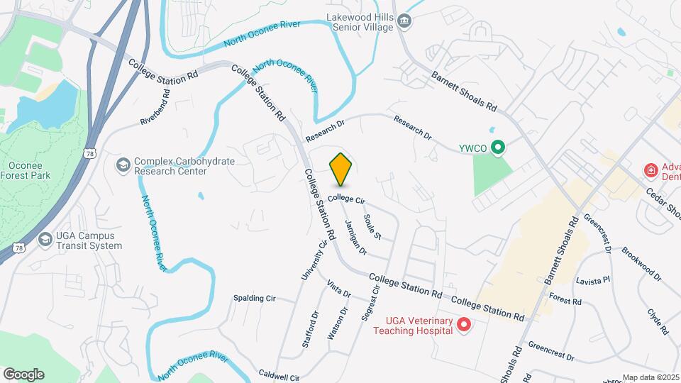141 College Cir Map and Location Details