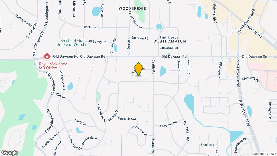 3307 Wexford Dr Map and Location Details