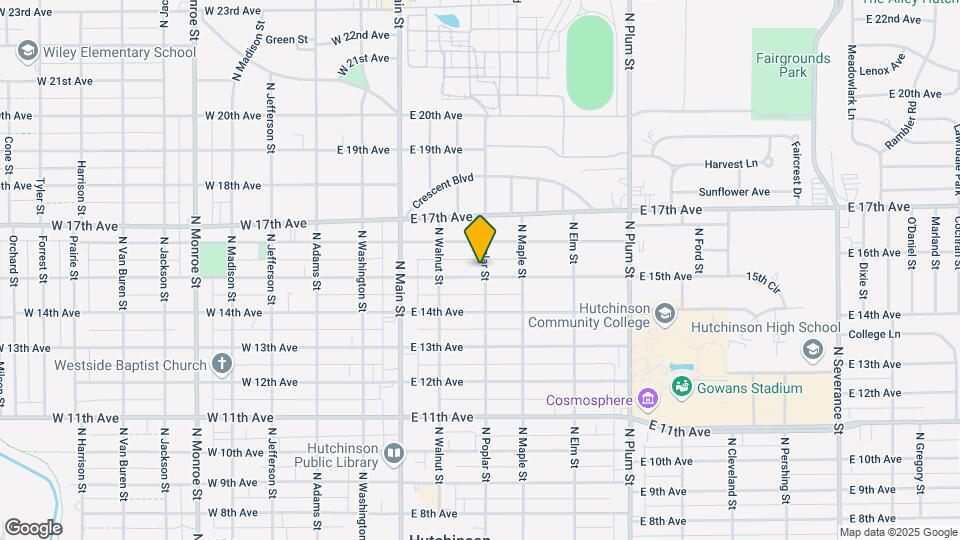 130 E 15th Ave-Unit -130 E 15th Map and Location Details