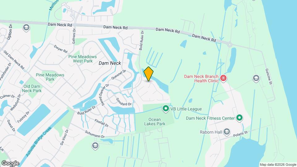 1701 Warm Springs Ct Map and Location Details