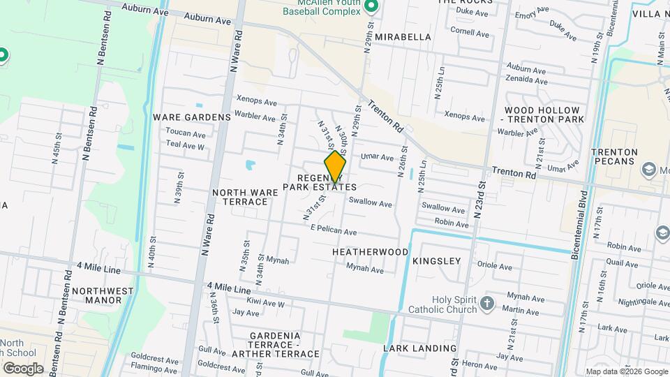 2908 Swallow Ave Map and Location Details