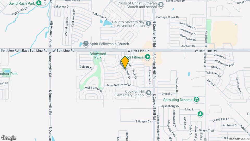 201 Boulder Creek Dr Map and Location Details