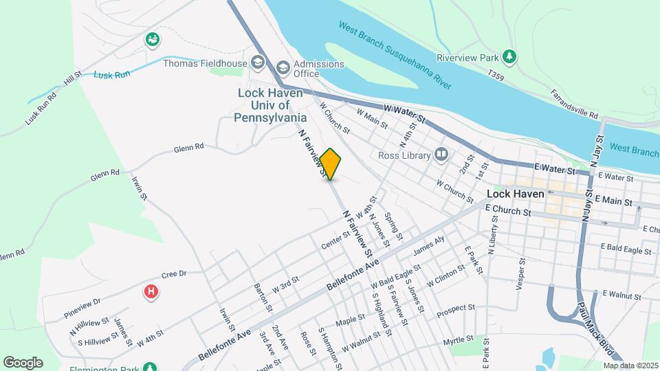 155 N Fairview St Map and Location Details