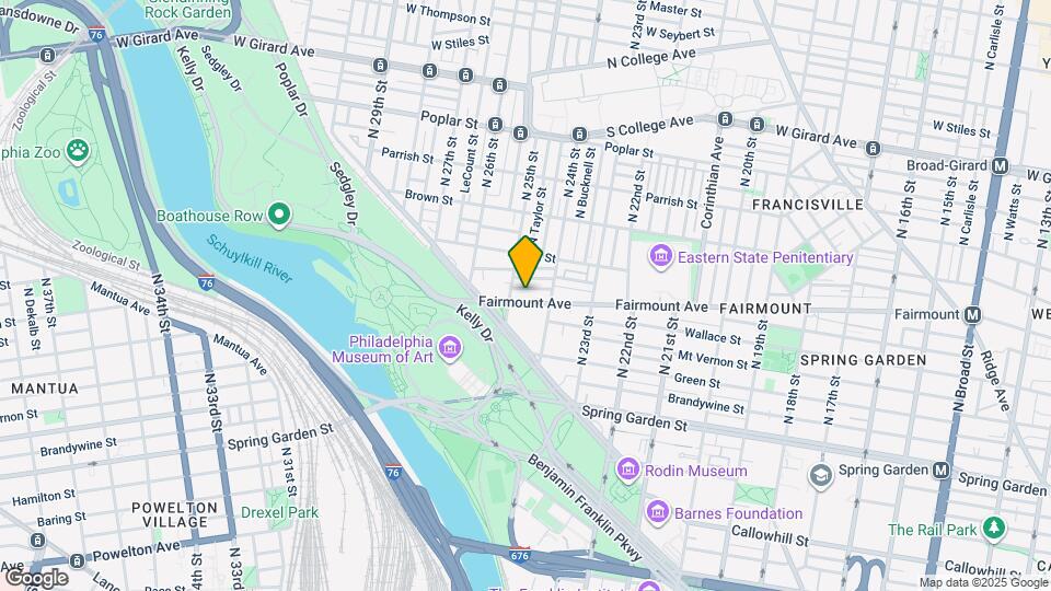 2433 Fairmount Ave Map and Location Details