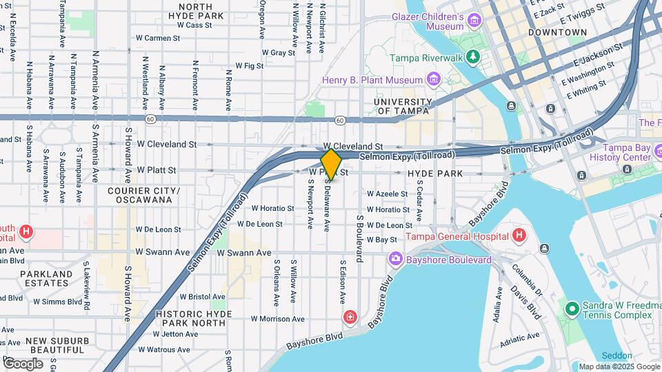 310 S Delaware Ave Map and Location Details