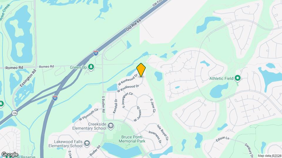 21748 W Knollwood Dr Map and Location Details