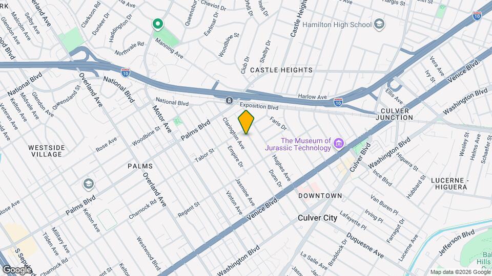 3619 Dunn Dr Mapa y Detalles de la Ubicación