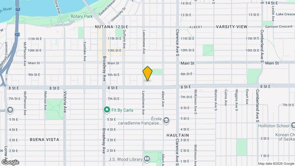 1013 Lansdowne Ave Map and Location Details