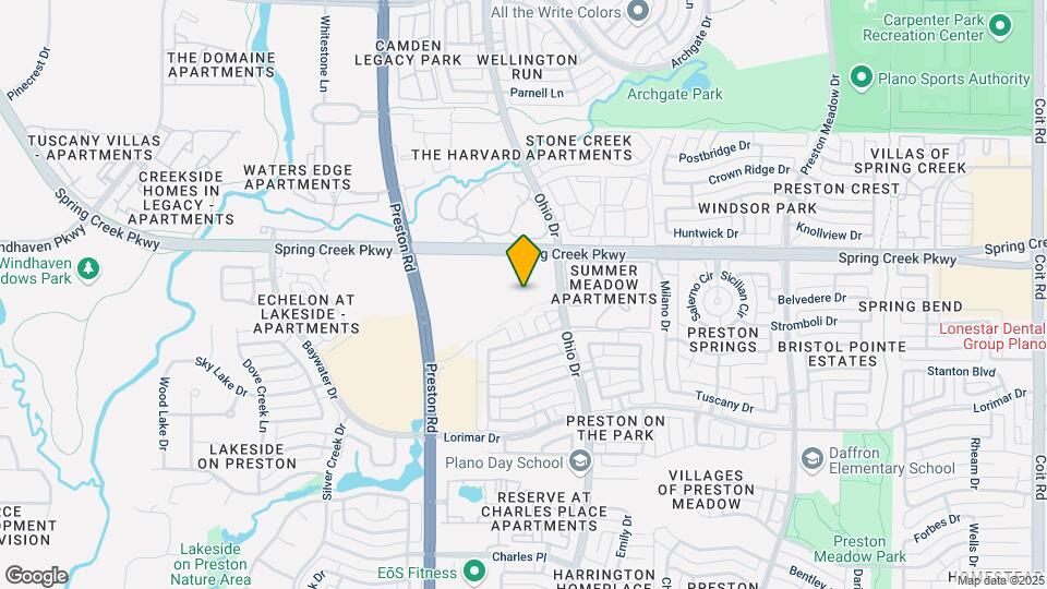 4708 W Spring Creek Pkwy Map and Location Details