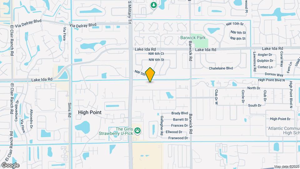 4477 NW 3rd Dr Map and Location Details