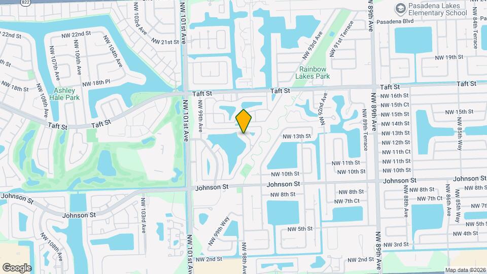 1440 NW 97th Terrace Map and Location Details