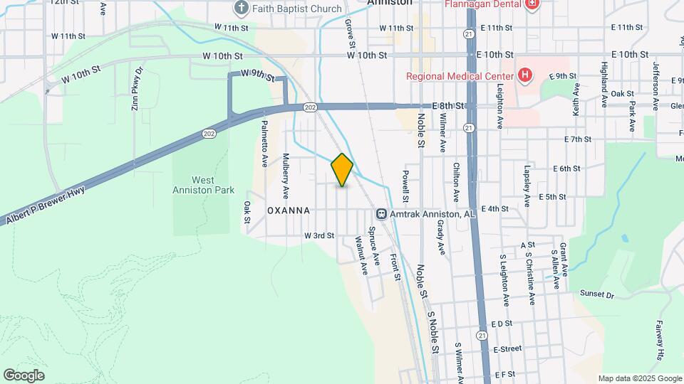 423 Chestnut Ave Mapa y Detalles de la Ubicación