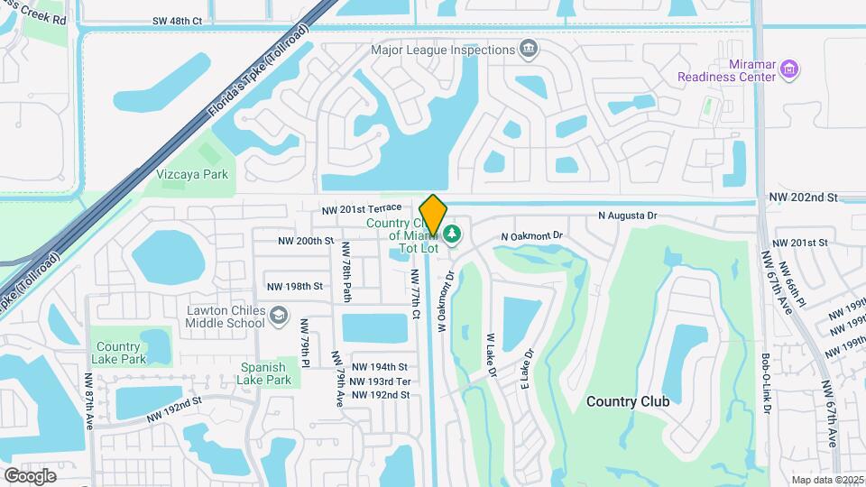 20018 W Oakmont Cir Map and Location Details