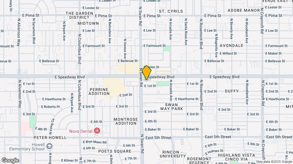 4713-4723 E 1st St Mapa y Detalles de la Ubicación
