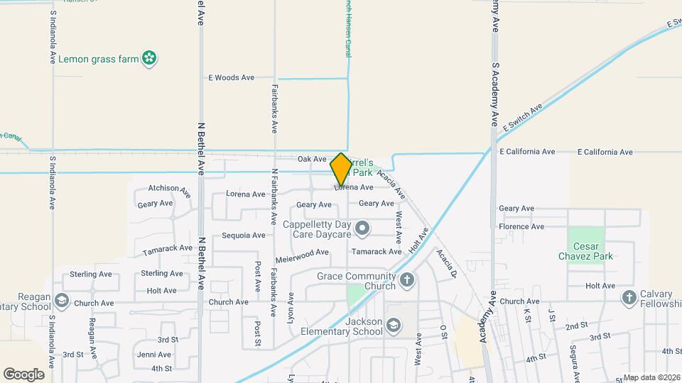 2121 Lorena Ave Map and Location Details