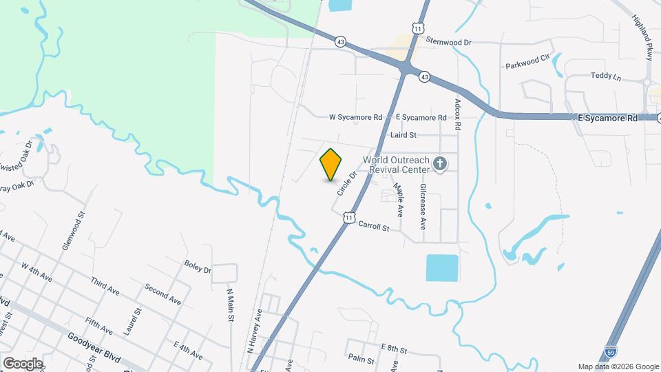 107 Cottage Crk Ln Map and Location Details