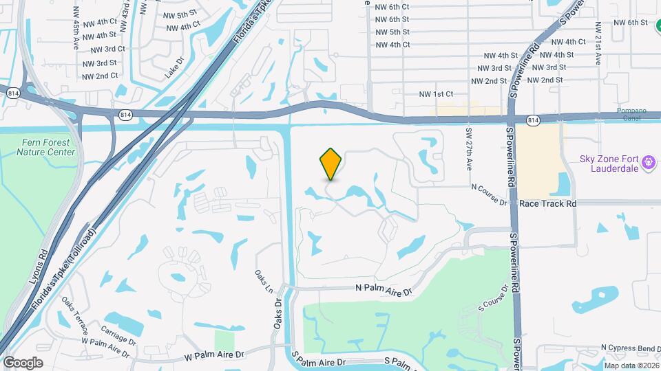 3050 N Course Dr Map and Location Details