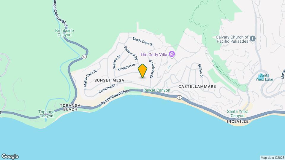 18065 Coastline Dr Mapa y Detalles de la Ubicación