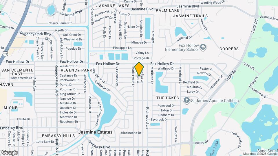 9820 Rainbow Ln Map and Location Details