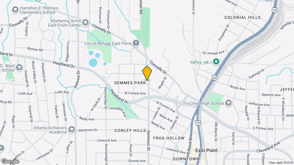 2481 Semmes St Map and Location Details