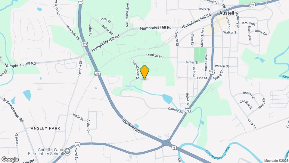 3030 Stonebrook Cove Mapa y Detalles de la Ubicación