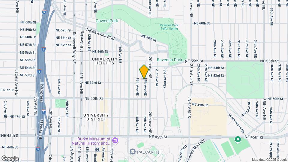 5201 19th Ave NE Mapa y Detalles de la Ubicación