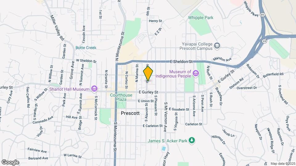 125 N Alarcon St Map and Location Details