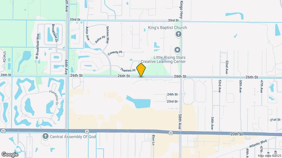 6100 Bella Rosa Ln Map and Location Details