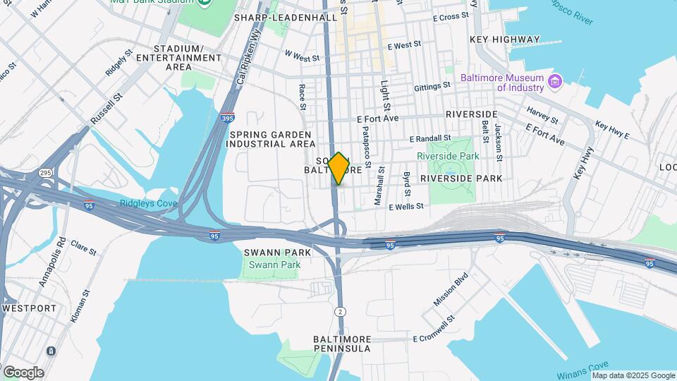 1805 S Hanover St Mapa y Detalles de la Ubicación