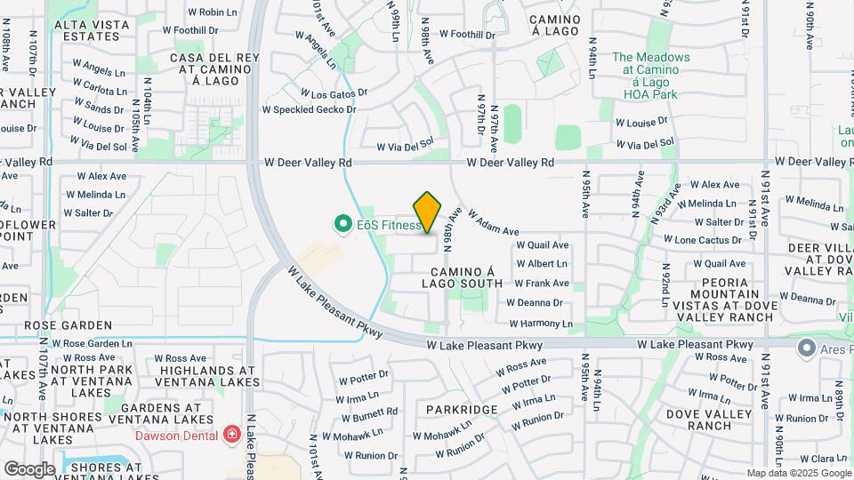 9837 W Salter Dr, Unit 0445 Map and Location Details