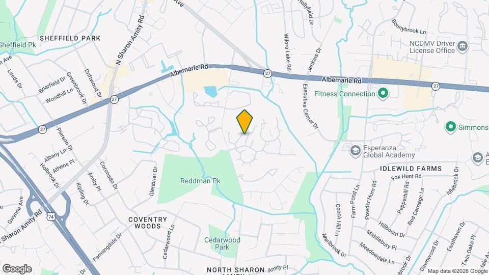 6039 Treetop Ct Map and Location Details