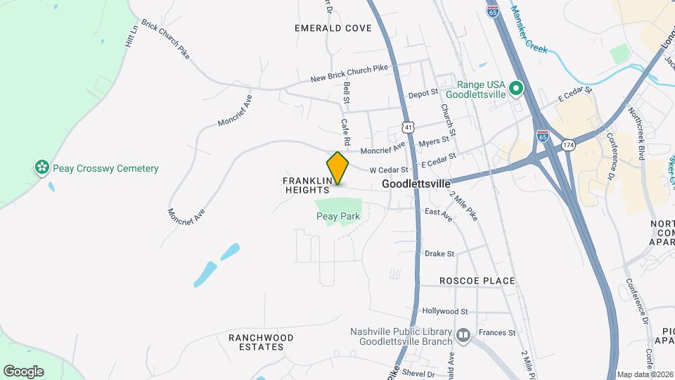 234 McCoin Dr Mapa y Detalles de la Ubicación