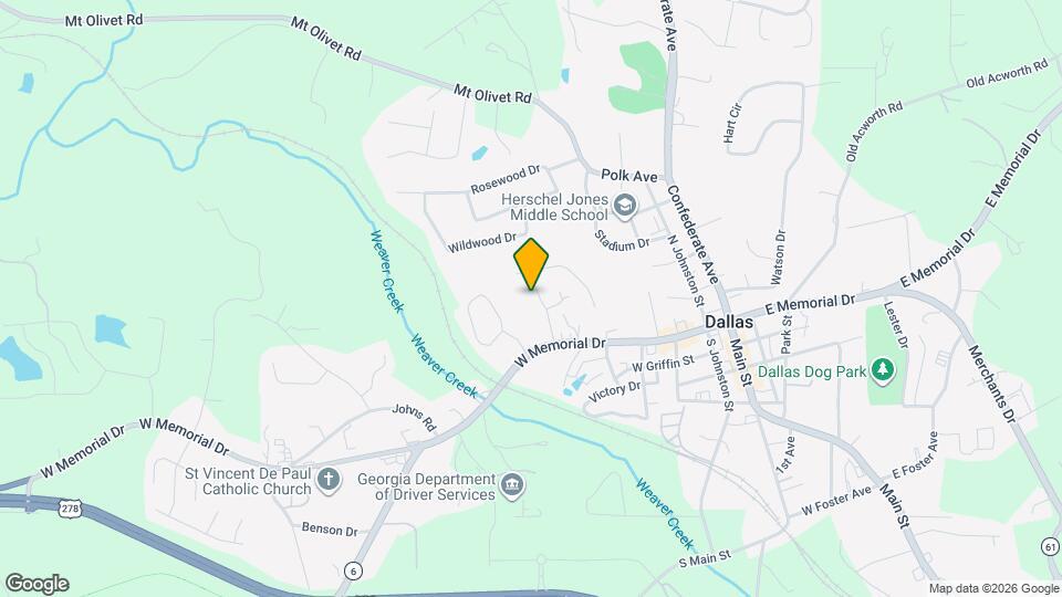 134 McBee St Map and Location Details