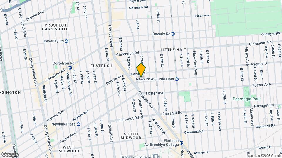2415 Newkirk Ave Map and Location Details